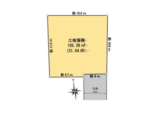 物件画像 中野区沼袋２丁目　土地