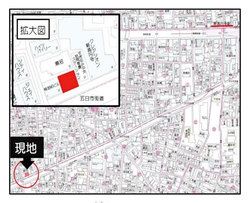 杉並区梅里２丁目　土地　8,500万円　 建物画像1