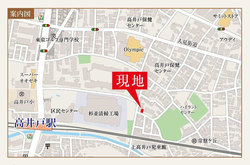 杉並区高井戸東３丁目　土地　10,800万円　　 建物画像1