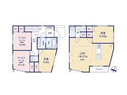 大田区南久が原２丁目　新築一戸建て　2号棟　9,998万円 建物画像1