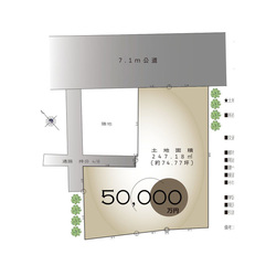 新宿区若葉２丁目　土地　50,000万円　　 建物画像1