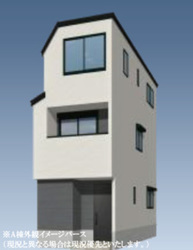 大田区大森南3丁目　新築一戸建て　A棟　4,480万円　　 建物画像1