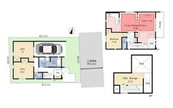 世田谷区深沢１丁目　新築一戸建て　14,780万円　 建物画像1