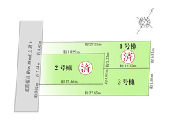 大田区東雪谷３　新築一戸建て　12,480万円　 建物画像1