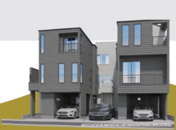 豊島区西巣鴨１丁目　新築一戸建て　3号棟　9,480万円　　 建物画像1