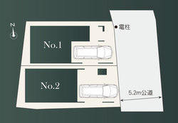 大田区東蒲田１丁目　新築一戸建て　2号棟　6,480万円　　 建物画像1