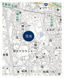 世田谷区八幡山３丁目　土地　11,980万円　 建物画像1