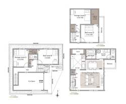 大田区千鳥１丁目　新築一戸建て　9,280万円　 建物画像1