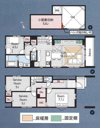 杉並区宮前５丁目　新築一戸建て　1号棟　10,480万円　 建物画像1