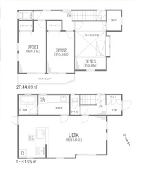 世田谷区祖師谷６丁目　中古一戸建て　7,899万円　 建物画像1