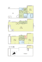 新宿区原町１丁目　中古一戸建て　14,800万円　 建物画像1