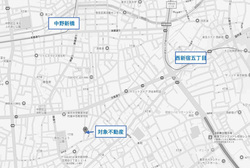 中野区南台１丁目　土地　13,800万円　　 建物画像1