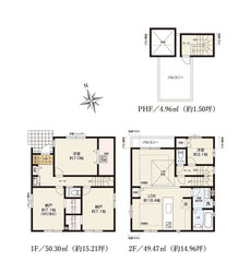 大田区西六郷１丁目　新築一戸建て　3号棟　8,499万円　 建物画像1