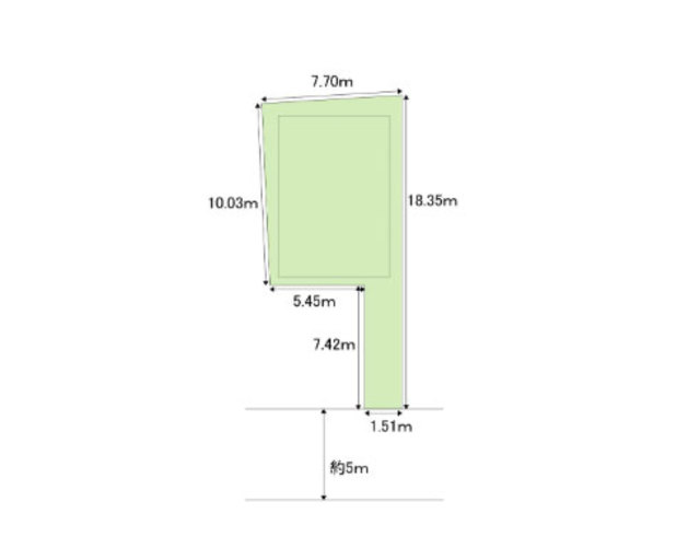 物件画像 新宿区中里町　土地
