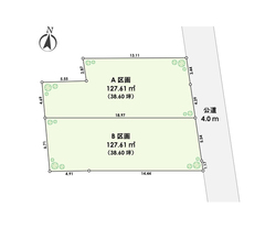 目黒区下目黒６丁目　土地　A区画 おすすめ画像1