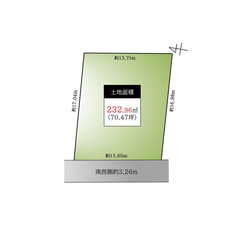 杉並区和田３丁目　土地　25,600万円　 建物画像1