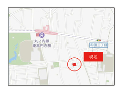 杉並区和田３丁目　土地　25,600万円　 建物画像1