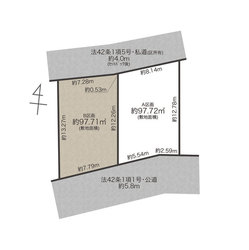 目黒区下目黒５丁目　土地　B区画　18,980万円　 建物画像1