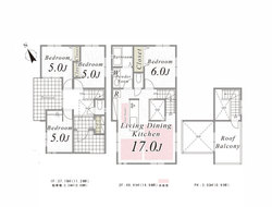 杉並区久我山５丁目　新築一戸建て　11,780万円　　 建物画像1