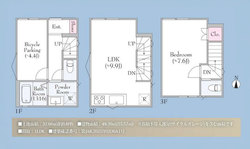 世田谷区桜丘４丁目　新築一戸建て　3,780万円　　　 建物画像1