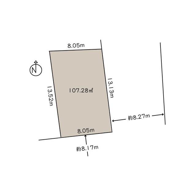 物件画像 新宿区新小川町 土地