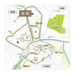 新宿区新小川町　土地　40,800万円　 建物画像1