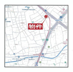 新宿区中井２丁目　土地　8,580万円　 建物画像1