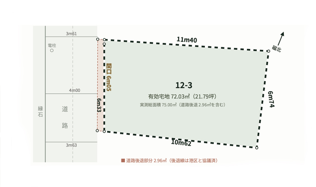 物件画像 港区三田2丁目 土地