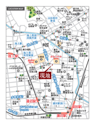 大田区西蒲田４丁目　土地　1号地　8,500万円　　 建物画像1