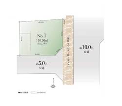 杉並区清水３丁目　土地　No.1　12,780万円 　　 建物画像1