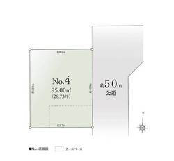 杉並区清水３丁目　土地　No.4　10,980万円 建物画像1