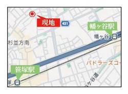渋谷区笹塚３丁目　土地　8,280万円　 建物画像1