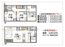 杉並区上井草１丁目　土地　5,280万円　　 建物画像1