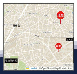 大田区南馬込３丁目　土地　6,380万円　 建物画像1