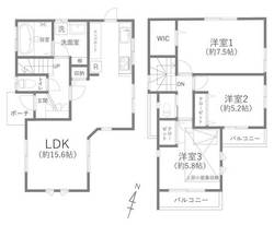 世田谷区給田４丁目　中古一戸建て　9,490万円　 建物画像1