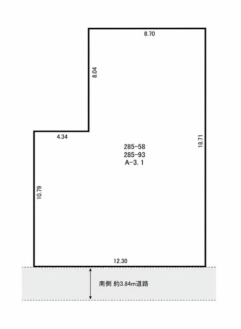 物件画像 新宿区百人町２丁目　土地