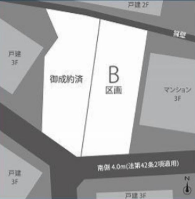 渋谷区広尾3丁目　土地 成約済み（44）