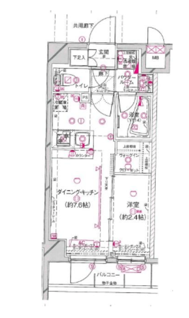 物件画像 グランドコンシェルジュ三宿アジールコート 4階