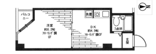インペリアル赤坂フォーラム 4階 間取り図