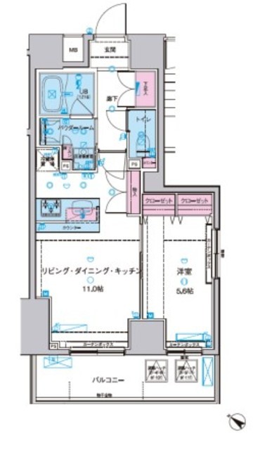 ジェノヴィア浅草2スカイガーデン 10階