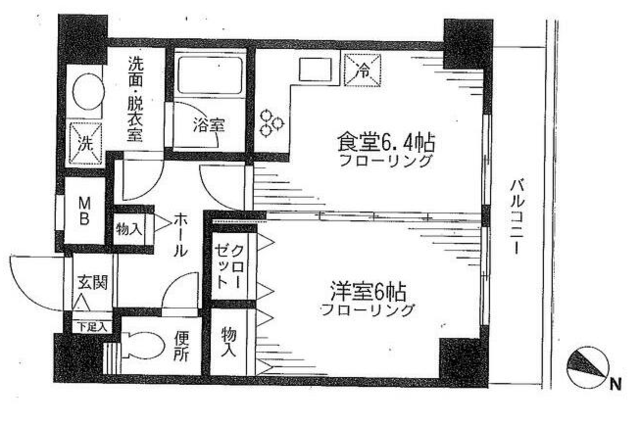 ザ・プラザオーベル白山 11階 間取り図