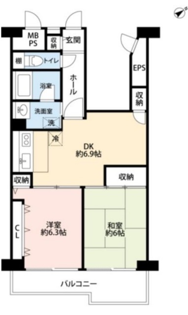 物件画像 ペアパレス上池台No.1 5階