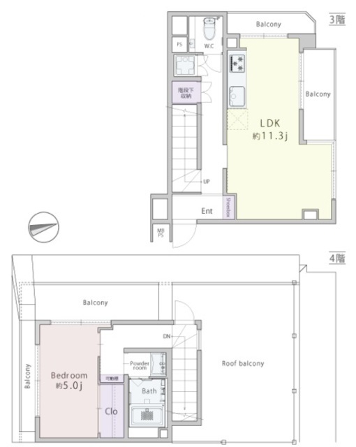 物件画像 テラス西麻布 3階