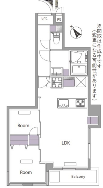 物件画像 ファミリオン多摩川 6階