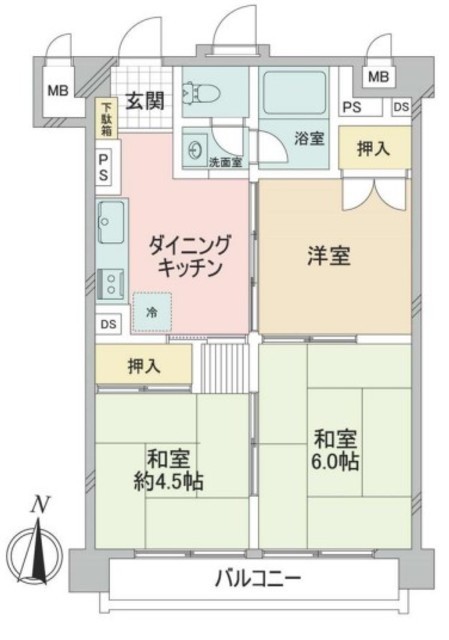 物件画像 セザール御殿山 5階