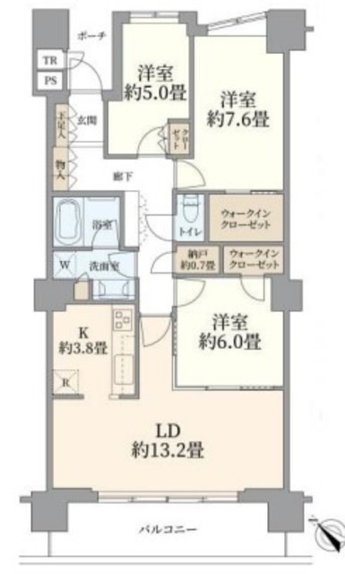 シティタワー品川 35階 間取り図