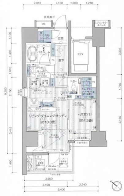 物件画像 グレーシア勝どき 9階