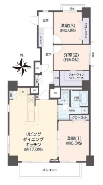 物件画像 多摩リバーサイドハウス 2階