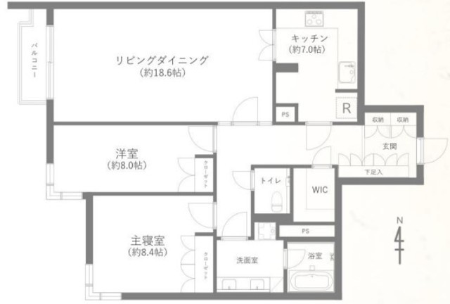 物件画像 ミュゼ白金長者丸 2階