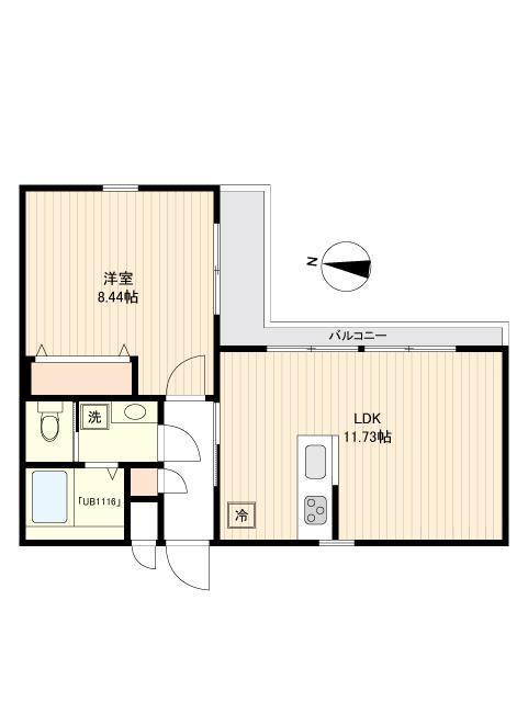 ライオンズマンション杉並妙法寺 2階 間取り図